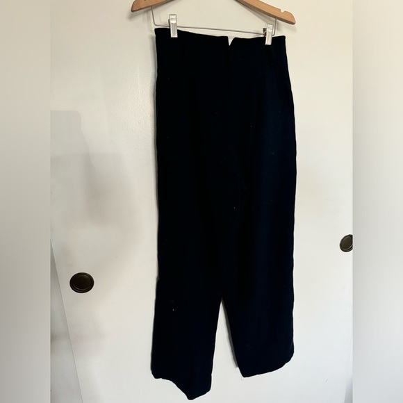 Rare Mignon Wide Leg 100% Pure Wool Pants - Picture 6 of 10
